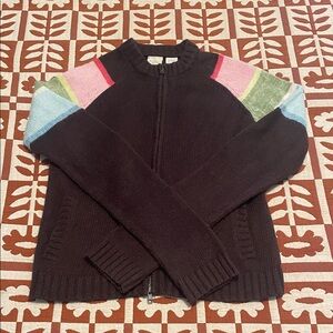 Vintage Favorite Sweater Y2K Zip Up